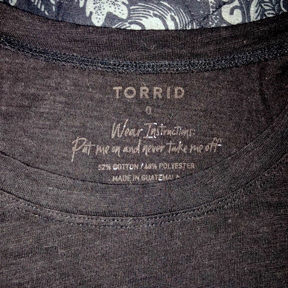 Torrid “Black is my happy color” Tee - Picture 4 of 5